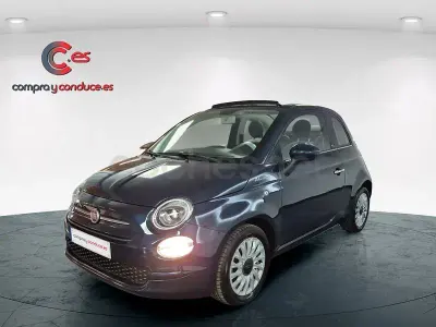 Usado Fiat 500C Dolcevita 70 CV (51 kW) 2022 Azul Descapotable