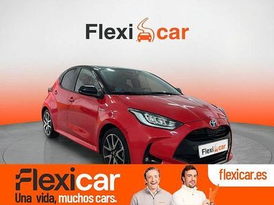 Rojo Usado 2021 Toyota Yaris Hybrid Active Berlina | 18.990 € (Precio justo)