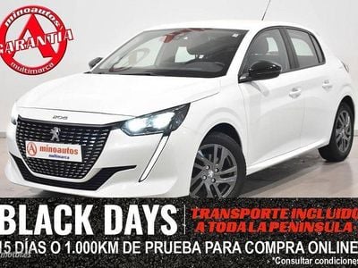 Usado Peugeot 208 Active 101 CV (74 kW) 2021 Blanco Utilitario
