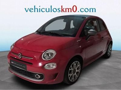 Rojo Usado 2022 Fiat 500 Sport Descapotable | 10.500 € (Buen precio)
