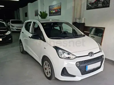 Usado Hyundai i10 66 CV (48 kW) 2018 Blanco Utilitario