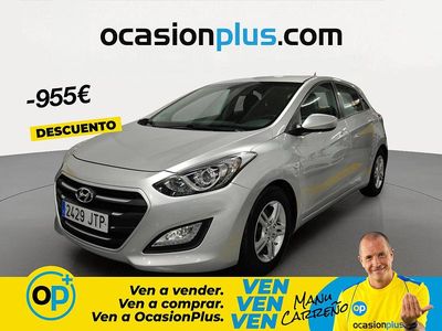 Usado Hyundai i30 100 CV (73 kW) 2016 Gris