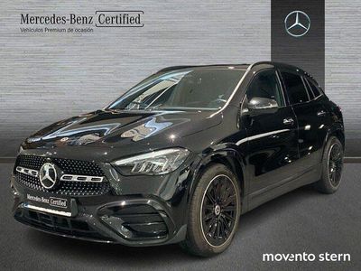 Usado Mercedes GLA200 AMG line 163 CV (119 kW) 2025 Negro cosmos SUV