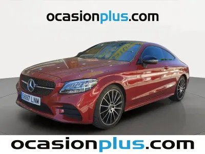 Usado Mercedes C220 AMG 194 CV (142 kW) 2021 Rojo Coupe