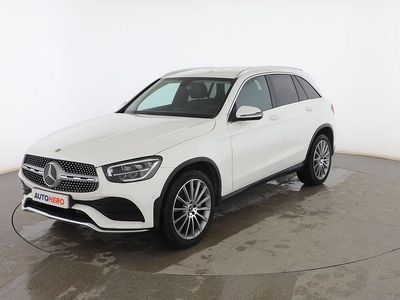 Usado Mercedes GLC220 AMG line 194 CV (142 kW) 2021 Blanco SUV