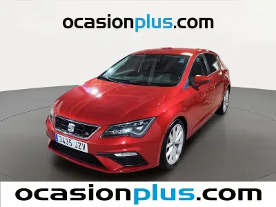 Usado Seat Leon FR 150 CV (110 kW) 2017 Rojo Utilitario