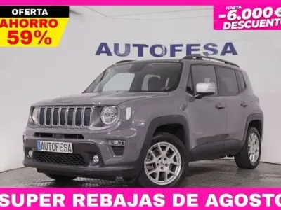 Usado Jeep Renegade Limited 190 CV (139 kW) 2022 Gris / plata SUV