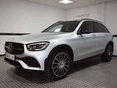 Usado Mercedes GLC220 194 CV (142 kW) 2020 Gris SUV