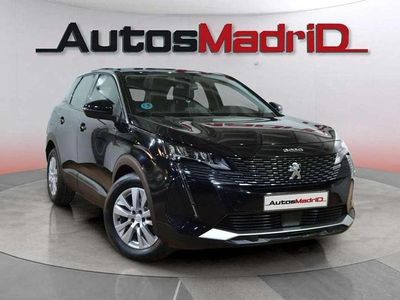 Usado Peugeot 3008 Active 131 CV (96 kW) 2021 Negro SUV