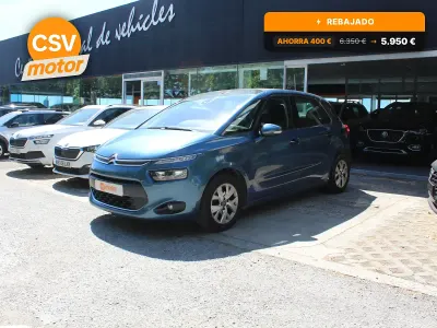 Usado Citroën C4 115 CV (84 kW) 2014 Azul