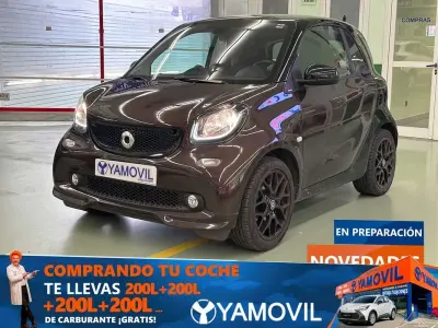 Usado Smart ForTwo Cabrio 90 CV (66 kW) 2019 Negro Descapotable