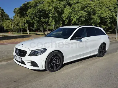 Usado Mercedes C200 160 CV (117 kW) 2021 Blanco Familiar
