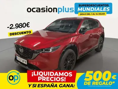 Usado Mazda CX-5 Homura-Line 194 CV (142 kW) 2024 Rojo SUV