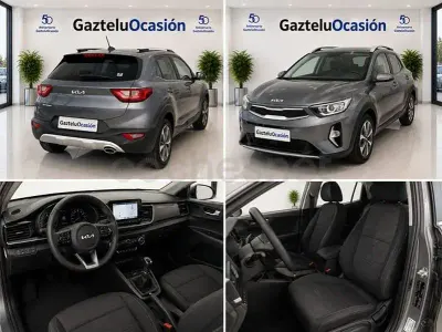 Usado Kia Stonic 84 CV (61 kW) 2023 Gris / plata SUV
