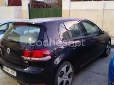 Usado VW Golf VI GTI 200 CV (147 kW) 2010 Negro Utilitario