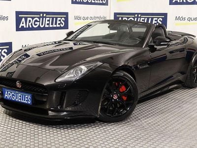 Negro Usado 2017 Jaguar F-Type Descapotable | 45.990 € (Caro)
