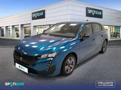 Usado Peugeot 308 Active 131 CV (96 kW) 2024 Azul Utilitario