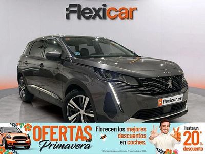 Usado Peugeot 5008 Allure 130 CV (95 kW) 2021 Gris SUV