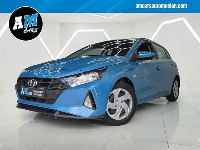 Usado Hyundai i20 84 HP (61 kW) 2022 Azul Citadino