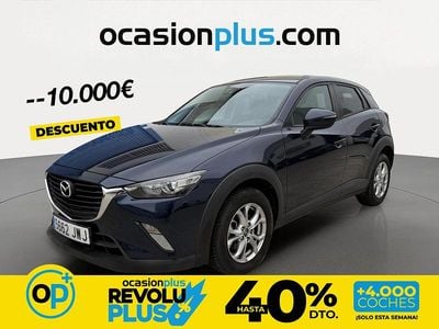 Usado Mazda CX-3 Style+ 105 CV (77 kW) 2017 Azul SUV