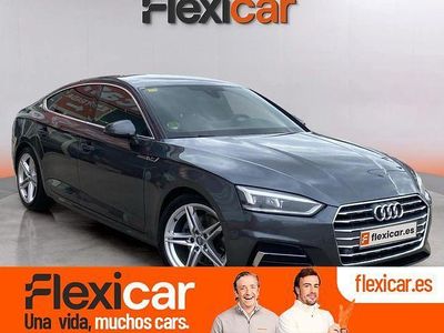 Usado Audi A5 Sportback 150 CV (110 kW) 2018 Gris Utilitario