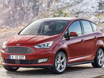 Usado Ford Grand C-Max Titanium 125 CV (91 kW) 2018 Gris Monovolumen