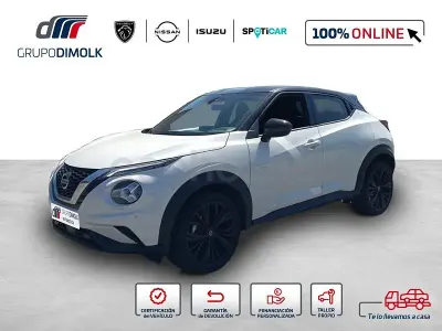 Usado Nissan Juke Enigma 114 CV (83 kW) 2022 Blanco SUV