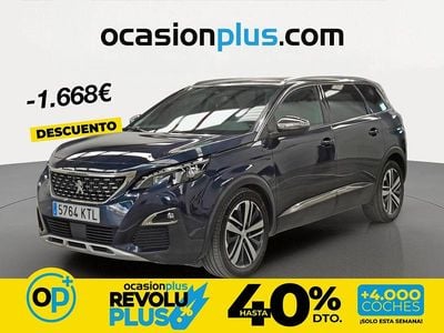 Usado Peugeot 5008 GT 180 CV (132 kW) 2019 Azul SUV
