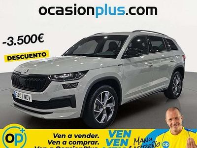 Usado Skoda Kodiaq SportLine 150 CV (110 kW) 2023 Gris SUV