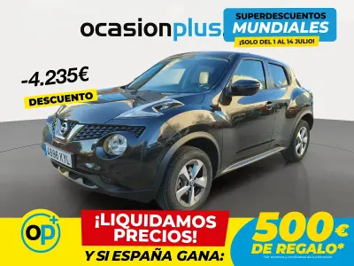 Usado Nissan Juke N-Connecta 112 CV (82 kW) 2019 Negro SUV