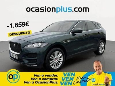 Usado Jaguar F-Pace Prestige 180 HP (132 kW) 2017 Verde SUV