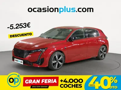 Usado Peugeot 308 GT 130 CV (95 kW) 2024 Rojo Berlina
