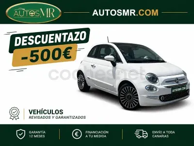 Usado Fiat 500 Lounge 69 CV (50 kW) 2018 Blanco Berlina