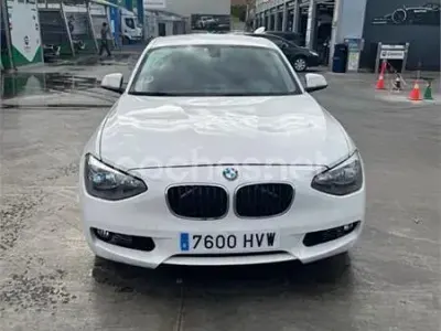 Usado BMW 116 116 CV (85 kW) 2014 Blanco Utilitario