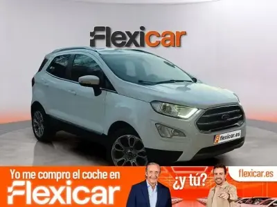 Usado Ford Ecosport Titanium 125 CV (91 kW) 2018 Blanco SUV