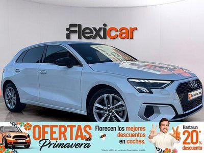 Usado Audi A3 116 CV (85 kW) 2021 Blanco Berlina