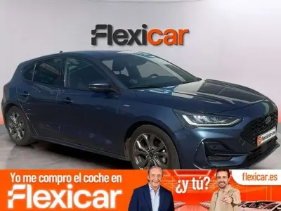 Usado Ford Focus ST-Line 125 CV (91 kW) 2023 Azul Berlina