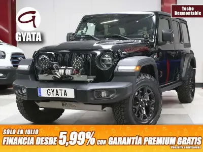 Usado Jeep Wrangler Unlimited Rubicon 200 CV (147 kW) 2020 Negro SUV
