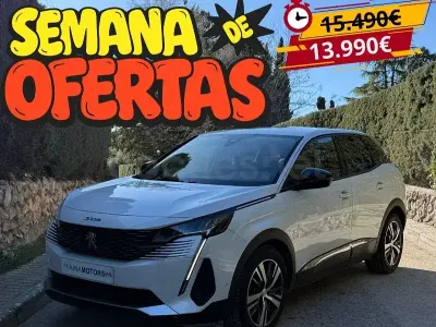 Käytetty Peugeot 3008 Allure 130 HP (95 kW) 2021 Valkoinen Katumaasturi