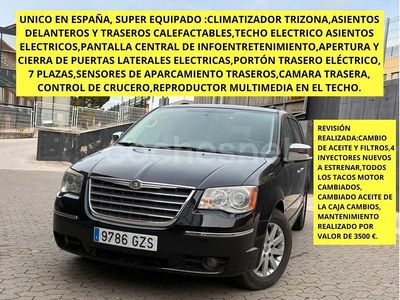 Usado Chrysler Grand Voyager Touring 163 CV (119 kW) 2010 Negro Monovolumen