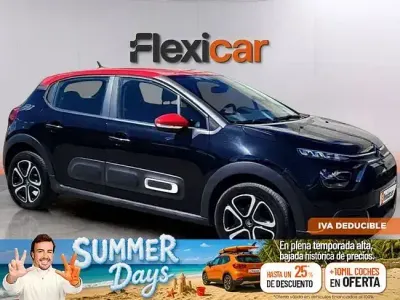 Usado Citroën C3 Feel 83 CV (61 kW) 2022 Negro Utilitario