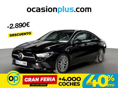 Usado Mercedes CLA180 136 CV (100 kW) 2021 Negro Coupe