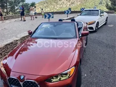 Usado BMW 420 Cabriolet M Sport 184 CV (135 kW) 2022 Naranja Descapotable