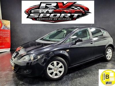 Usado Seat Leon Ecomotive 105 CV (77 kW) 2008 Negro Utilitario