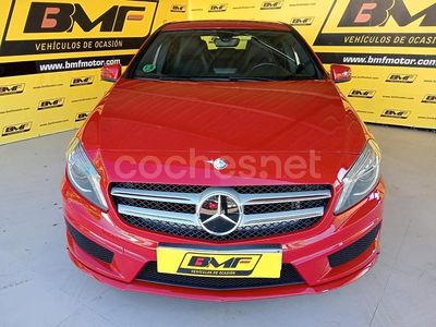 Usado Mercedes A200 AMG line 136 CV (100 kW) 2014 Rojo Berlina