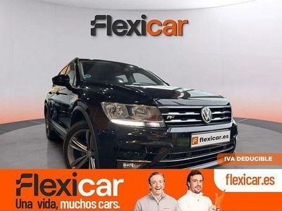 Usado VW Tiguan R-line 150 CV (110 kW) 2021 Negro SUV