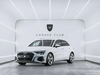 Używany Audi A3 S-Line 116 KM (85 kW) 2021 Biały Sedan/Limuzyna