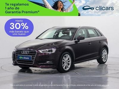 Usado Audi A3 Advanced 110 CV (80 kW) 2016 Rojo Berlina