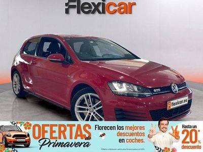 Usado VW Golf VII GTD 184 CV (135 kW) 2016 Rojo Utilitario