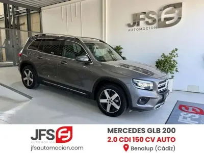 Usado Mercedes GLB200 150 CV (110 kW) 2021 Gris SUV
